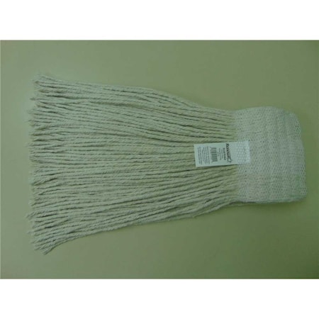 Renown 20 oz. 4 Ply, 5 in. Headband Natural Cotton Cut End Mop Head, 6PK CM-21020HP
